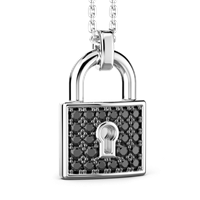 Collana Zancan in Argento Spinello ESC190-NE - ESC190-NE